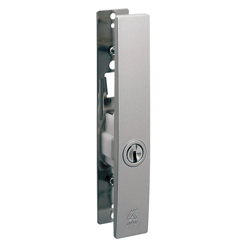 Alpha Entrance For 引戸 引違 Aluminum Sash Lock Silver L4056