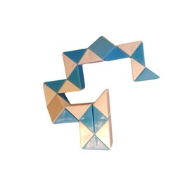 Fat-catz-copy-catz Mini Snake Puzzle Toys Retro Party Bag Fillers For Kids 22cm Length (6x snake puzzles)