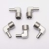 LTWFITTING 90 Degree Elbow Stainless Steel 316 Barb Fitting 3/8"