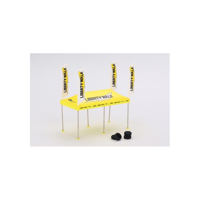 TrueScale Miniatures MINI GT 1/64 Paddock Service LB Racing Tent