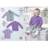King Cole 5140 Knitting Pattern Baby Child Cardigans Big Value