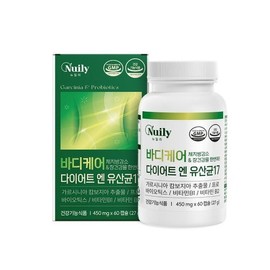 바디케어 다이어트 엔 유산균17 450mg x 60캡 Body Care Diet En Probiotic 17 450mg x 60 Caps