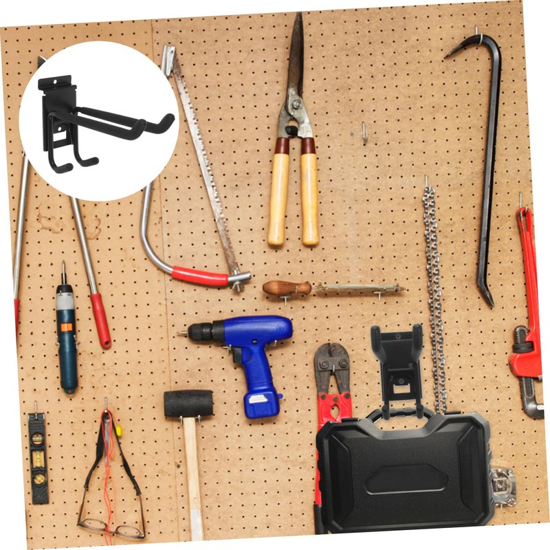 LALAFINA Heavy Duty Garage Wall Hook Multi Functional Storage for