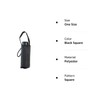 Totes MICRO MINI PURSE MANUAL UMBRELLA-MANY STYLES (Black Square)