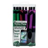 MONTEVERDE S-106 Click Action One-Touch Ballpoint Pen with Front Stylus