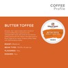 Gloria Jean's Coffees Butter Toffee, Single-Serve Keurig K-Cup Pods, Flavored