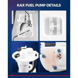 KAX Electric Fuel Pump Module Assembly Compatible with 2016-2019 Kia Soul Naturally Aspirated, FG2335