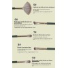 Set De Cilindros Brochas Profesional Beauty Creations Origin