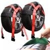Boxer Tool Pro Basket Tie Down Car Tire Strap Tow