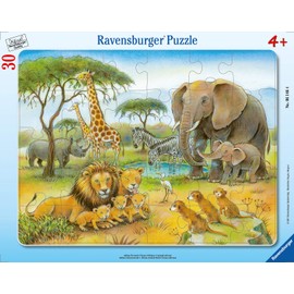 ラベンスバーガー(Ravensburger) サバンナの動物たち(30ピース) 06146 4