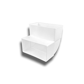 K-TECH-PRO 90° bend duct bend vertical exhaust air supply air ventilation system 100 (110 x 55)