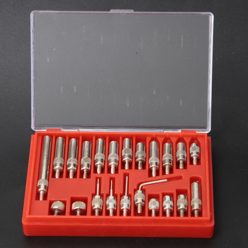 22pcs Stainless Steel Test Indicator Contact 0.01mm Precision Dial Indicator