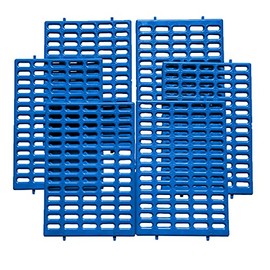 Saguaro Acres Rabbit Cage Resting Mat - Pack of 6 (Blue)