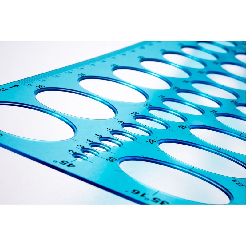 General elliptic ruler (japan import)