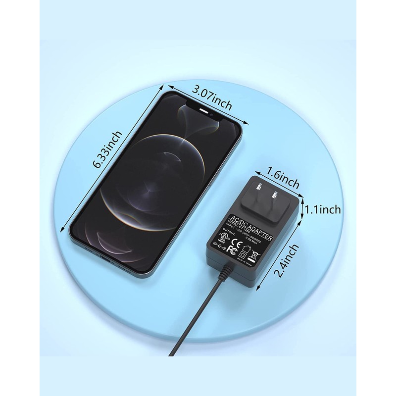 12V Power Cord for LitterMaid LM680C LM980 P-70016, Replacment for