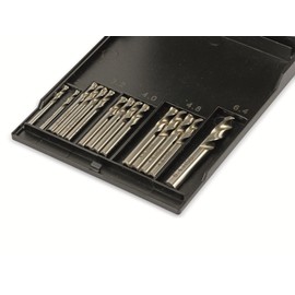 DAYTOOLS HSS Blind Rivet Drill Bit Set BS-15BN | Includes 5 Different Diameters (2.4 mm, 3.2 mm, 4.0 mm, 4.8 mm, 6.4 mm) | High Quality HSS Steel Drill Bits | Ideal for Craftsmen