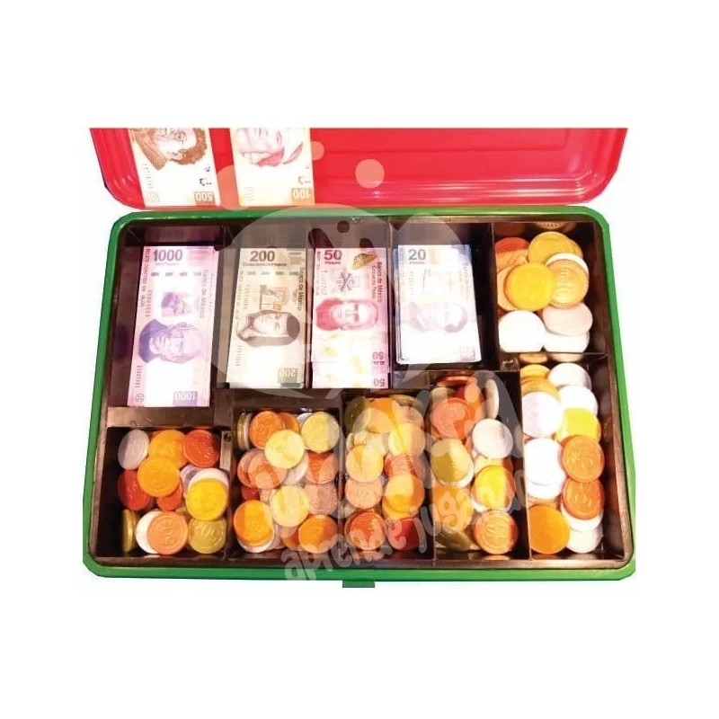 Hacer y Aprender Billetes Y Monedas, Con 418 Pzs. Matemático,