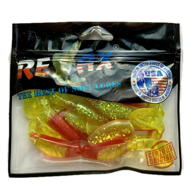 Relax Kopyto 3L Classic 3 Inch Rubber Fish Approx. 8