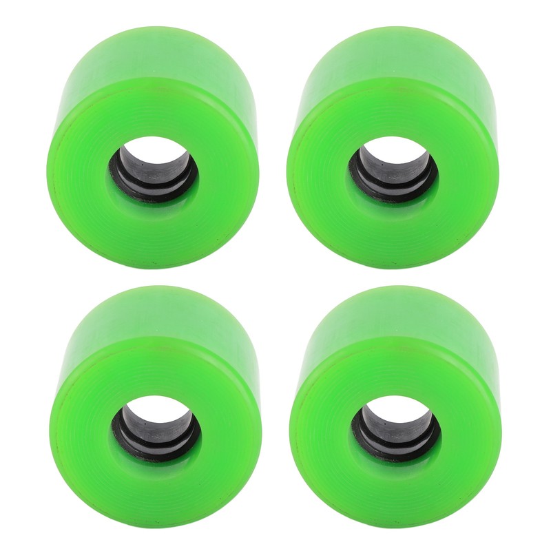 PUENTE 4pcs 60x45mm Skateboard Wheels 78A Longboard Cruiser Wheels Replacement