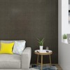 YENHOME 30"X118" Black and Gold Peel and Stick Wallpaper Textured
