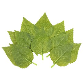 Exclaith 30 Pcs Artificial Green-Leaf Rose Leaves Artificial Bulk Greenery-Leaf Fake Sunflower Greenery Faux Silk Fake Rose Flower-Leaves for Wedding Bouquets Wreaths Decor