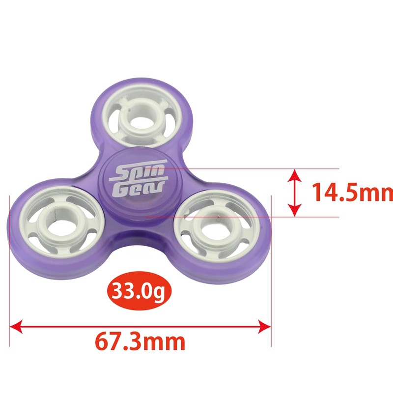 Spingear Hand Spinner Tri FS01 (Azuki)
