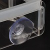Acrylic Fish Food Feeder for Fish Tank Aquarium with Suction