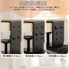 DONGFANGB Drink Holder for Desk 360° Rotating Storage Clamp Cup