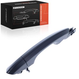 A-premium - Manija de Puerta Exterior Delantera Derecha del Lado del Pasajero Compatible con Ford Fusion 2013 2014 2015 2016, Imprimado Negro