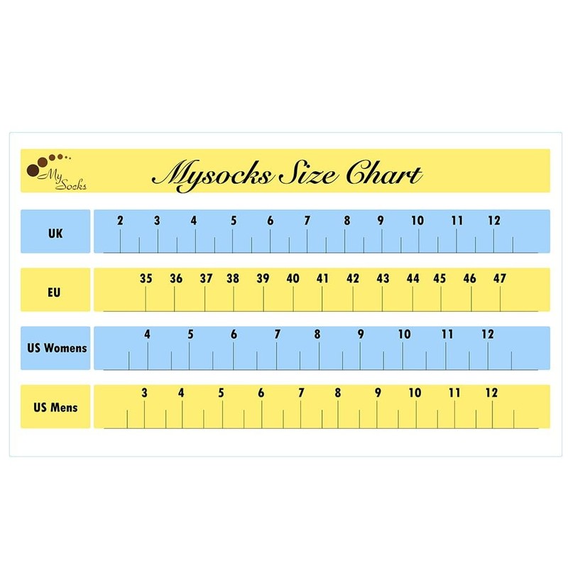 Mysocks Unisex Knee High Long Socks Red,4-7