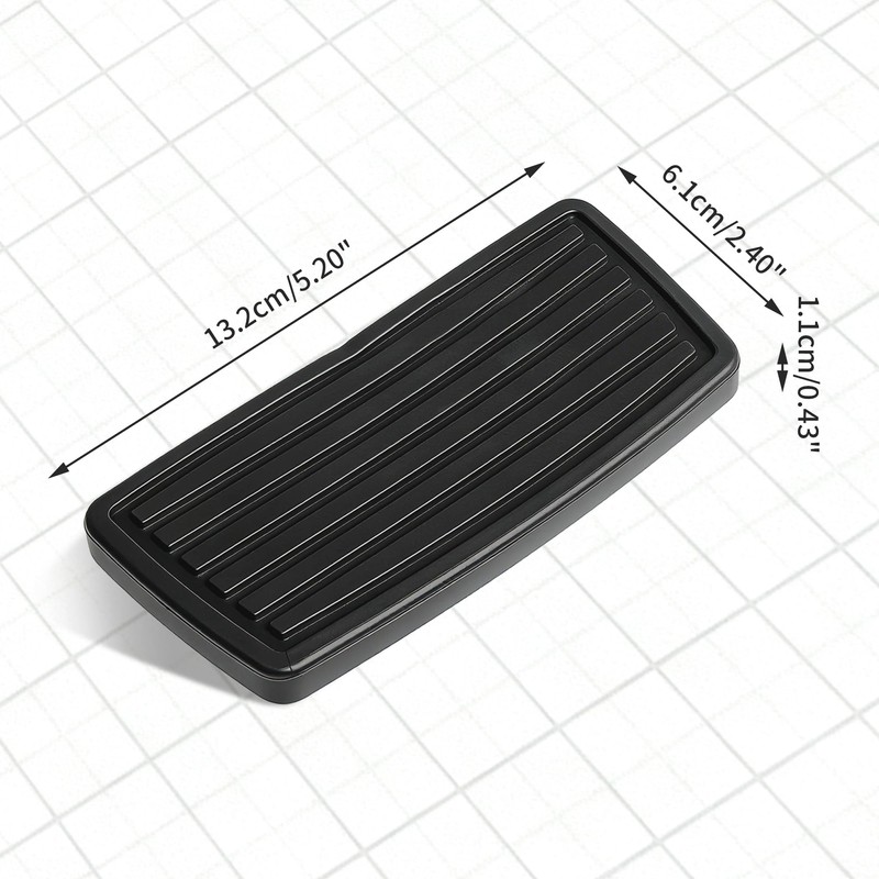 E-VelionX Brake Pedal Cover,for Honda CR-V Civic 46545-S84-A81 Rubber Pad