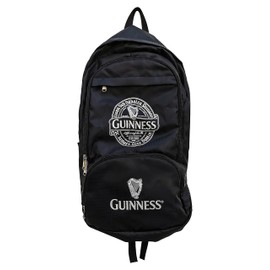 Guinness Foldable Backpack - St Jamses Gate Design, Black, One Size, black