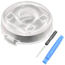 LEXOR Universal Auto Light Sensor Cover, Compatible with Toyota, Lexus, Daihatsu Subaru, Φ0.7 inches (18 mm), Auto Dimming, Conlite Sensor, Tool, Transparent, Clear