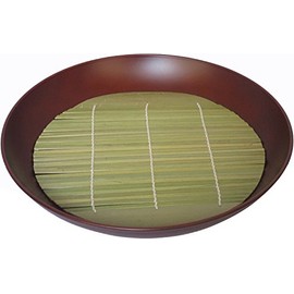Yamazaki Mataichi Shoten Buckwheat Plate, Light Brown 8.0