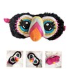 Gatuida Cute Cartoon Eye Mask Plush Sleep Mask for Sleepovers