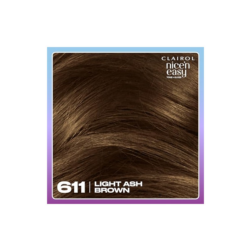 Clairol Nice'n Easy Tone+Gloss Semi Permanent Hair Dye - 611/75