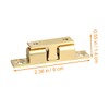 LALAFINA 3Pcs Ball Catch Solid Door Latch for Cabinets and