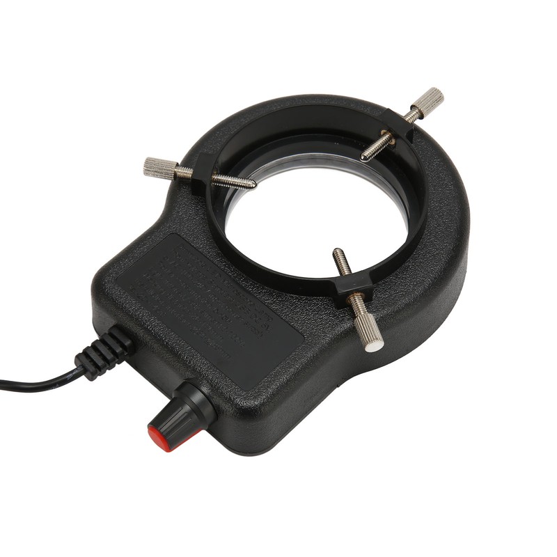 Microscope Ring Light 52 LED Beads Adjustable Easy Mounting Ring