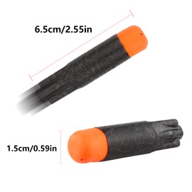 EKIND Foam Darts Refill Pack Compatible for Nerf Ultra Series Blaster (Black, Pack of 80)