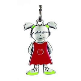 Birthstone Kid's Tag - Girl - January