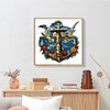 Ship Anchor Adult Wooden Jigsaw Puzzle, 211 Pieces 10.9x11 inches,
