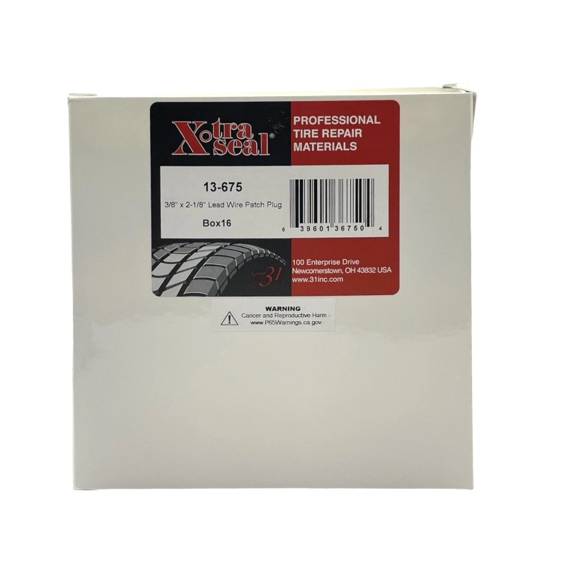 XtraSeal 13-675 Large 3/8” Patch Plug Combo Lead Wire Tire