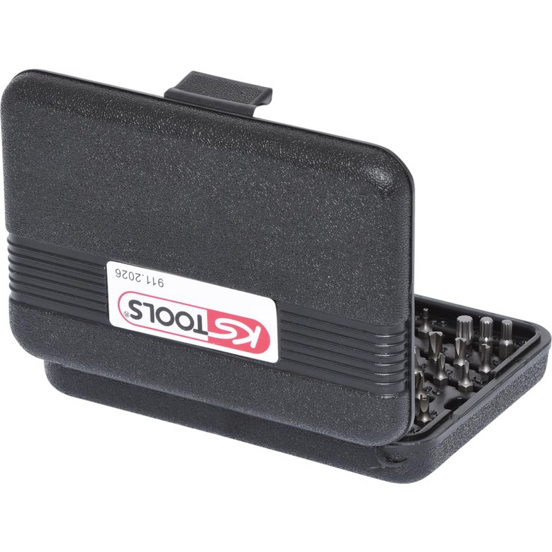 KS Tools 911.2026 CLASSIC Security Bit Set, 100 Pieces, 1/4-Inch