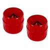 CTWHA 2PCS Red Internal and External Reamer 3/16 to 1/2