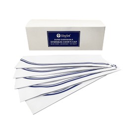 KingSeal Disposable Cook's Cap - 100 Each