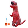 T Rex Costume Reinforced Stitching Durable Waterproof Dinosaur Blow Up