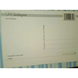 BEAUTIFUL PHOTO POST CARD SHI SHI BEACH WASHINGTON ..