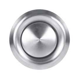 Adjustable Air Vent, 3 Sizes Adjustable Wall Ceiling Home Stainless Steel Air Vent Round Ventilation Duct Cover New for Bathroom Office Kitchen Ventilation(100mm)