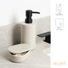 JO LAVIE - Beige Bathroom Accessory Sets, 4 Pieces Bathroom