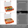 Aptbyte Battery Organizer Storage Holder Box Case with Tester- 269